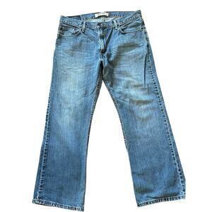 Levis Jeans Mens 36x30 Blue 527 Bootcut American Western Medium Wash Denim